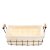 Корзина Homla DUNCAN CLOTH 35x15 см Кремовый 213223 фото - 2