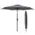 Садова парасоля з чохлом Kontrast ORLANDO 300 см Темно-сірий 5.06.27593