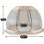Садовая беседка с москитной сеткой Mebel Elit CAMA 354 см Бежевый ME.CAMA/350/BZ/CZ/T/OGR/Paw фото - 6