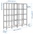 Стеллаж VITTSJO Черный - 3 IKEA Стеллаж VITTSJO Черный (ИКЕА ВИТШО) 89294532 фото - 3