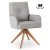 Обеденный стул поворотный Mebel Elit BIANCO Серый ME.BIANCO/P/T/K