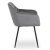 Обідній стілець Mebel Elit SHANE Welur 2 Сірий ME.SHANE/P/V/K фото - 3