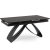 Раскладной обеденный стол Mebel Elit LUIGI Marmur Черный ME.LUIGI/CZ/S