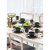 Двухуровневая корзина для фруктов Duka Modern Scandi | Черный 1216172 фото - 9