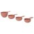 Набор мерных ложек Homla EASY BAKE 4 шт | Розовый 165005 фото - 3