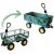 Садовая тележка Garden Line 120 л Зеленый WOZ6841 фото - 6