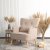 Кресло мягкое Mebel Elit BUNNY Бежевый - 7 Кресло мягкое Mebel Elit BUNNY Бежевый ME.BUNNY/BZ/DK/T/FW фото - 7