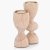 Подсвечник Duka Natural Scandi 13 см | Дерево 2221030 фото - 5