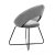 Обідній стілець Homla JARED Welur Сірий 214203 фото - 3