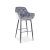 Барный стул Signal Cherry H-1 Velvet Серый CHERRYH1VCSZ