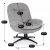 Кресло мягкое поворотное Mebel Elit MESA Серый ME.MESA/P/CZ/T/FW фото - 8