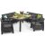 Комплект садових меблів Keter CORFU FIESTA MAX Графіт 22660