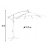 Садова парасоля Kontrast CHICAGO 270 см Сірий - 7 Садова парасоля Kontrast CHICAGO 270 см Сірий 5.06.20255 фото - 7