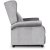 Кресло мягкое раскладное с реклайнером Mebel Elit SIMON Серый - 4 Кресло мягкое раскладное с реклайнером Mebel Elit SIMON Серый ME.SIMON/P/V/FW фото - 4