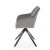 Обідній стілець поворотний Halmar K535 Попелястий V-CH-K/535-KR-POPIELATY фото - 4