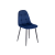 Обідній стілець Mebel Elit ARIS Welur Синій aris/gra