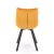 Обеденный стул Halmar K549 Горчичный - 6 Обеденный стул Halmar K549 Горчичный V-CH-K/549-KR-MUSZTARDOWY фото - 6