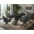 Раскладной обеденный стол Signal WESTIN Черный WESTINCC160 фото - 5
