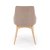 Обеденный стул поворотный Halmar MALAGA Бежевый V-PL-N-MALAGA-MAVEL38/STELAR16 фото - 5
