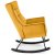 Кресло-качалка мягкое Halmar BAZALTO Горчичный V-CH-BAZALTO-FOT-MUSZTARDOWY фото - 3