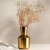 Ваза Homla GIRONA 10x18 см Золотой 242044 фото - 4