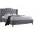 Ліжко Signal ASPEN 140х200 Сірий ASPENUK140SZD фото - 3