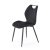 Обеденный стул Halmar K568	Черный Обеденный стул Halmar K568	Черный V-CH-K/569-KR-CZARNY