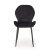 Обеденный стул Halmar K538 Черный V-CH-K/538-KR-CZARNY фото - 5