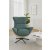 Крісло м'яке поворотне Kontrast JASPER 3D Зелений 5.01.84540 фото - 11