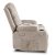 Кресло мягкое раскладное массажное с реклайнером Mebel Elit BOX Welur Бежевый ME.BOX/BZ/V/FW фото - 2