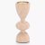 Подсвечник Duka Natural Scandi 13 см | Дерево 2221030 фото - 2