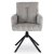 Обеденный стул поворотный Mebel Elit JUNE Velvet Серый ME.JUNE/P/SZTR/K фото - 2