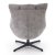 Кресло мягкое поворотное Halmar ORINOKO Пепельный - 5 Кресло мягкое поворотное Halmar ORINOKO Пепельный V-CH-ORINOKO-FOT-POPIEL фото - 5