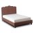 Кровать Mebel Elit CRATER Boucle 120x200 см Коричневый ME.CRATER/120/BR/TB/LOZ фото - 3
