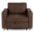 Крісло м'яке розкладне Mebel Elit SOLOR Коричневий ME.SOLOR/BR/T/FW фото - 2