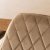 Обідній стілець Mebel Elit BRESSO Welur Бежевий ME.BRESSO/BZ/CZ/V/K фото - 7