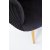 Кресло мягкое Halmar Crown Черный V-CH-CROWN-FOT-CZARNY фото - 4