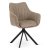 Обідній стілець поворотний Mebel Elit MUMBAI Бежевий ME.MUMBAI/BZ/T/K