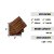 Плитка для підлоги Favora CHOCO-6 Темно-коричневий DT06A-BR фото - 5