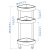 Полка угловая BROGRUND - 2 IKEA Полка угловая BROGRUND (ИКЕА BROGRUND) 30408979 фото - 2