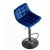 Барний стілець Halmar H-95 Синій - 5 Барний стілець Halmar H-95 Синій V-CH-H/95-GRANATOWY фото - 5