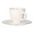 Чашка с блюдцем Homla ELLIE 90 мл | Белый 159548 фото - 2