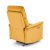 Кресло мягкое раскладное с реклайнером Halmar SEMIR Welur Горчичный V-CH-SEMIR-FOT-MUSZTARDOWY фото - 2