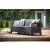 Садовий диван Keter CORFU LOVE SEAT MAX Графіт 258975 фото - 6
