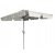 Садовый зонт Kontrast DENVER 200х130 см Светло-серый - 2 Садовый зонт Kontrast DENVER 200х130 см Светло-серый 5.06.27602 фото - 2