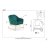 Кресло мягкое Halmar Soft 3 Синий V-CH-SOFT_3-FOT-GRANATOWY фото - 2