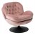 Крісло м'яке поворотне з підставкою Mebel Elit FIONA Рожевий ME.FIONA/R/V/FW фото - 3