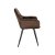 Обеденный стул Signal Cherry Velvet Темно-коричневый CHERRYVCBR фото - 2