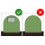 Парник теплиця Garden Line NEW 4x2,5x2 м Зелений TUN3069 фото - 3