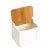 Контейнер Homla LIPPER 12x11 см | Кремовый / Дерево 213994 фото - 2